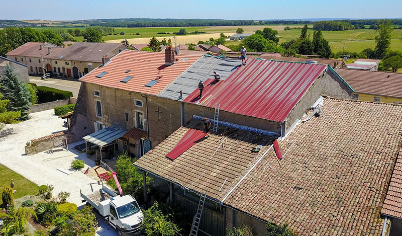 Application de produit hydrofuge sur toiture Nancy